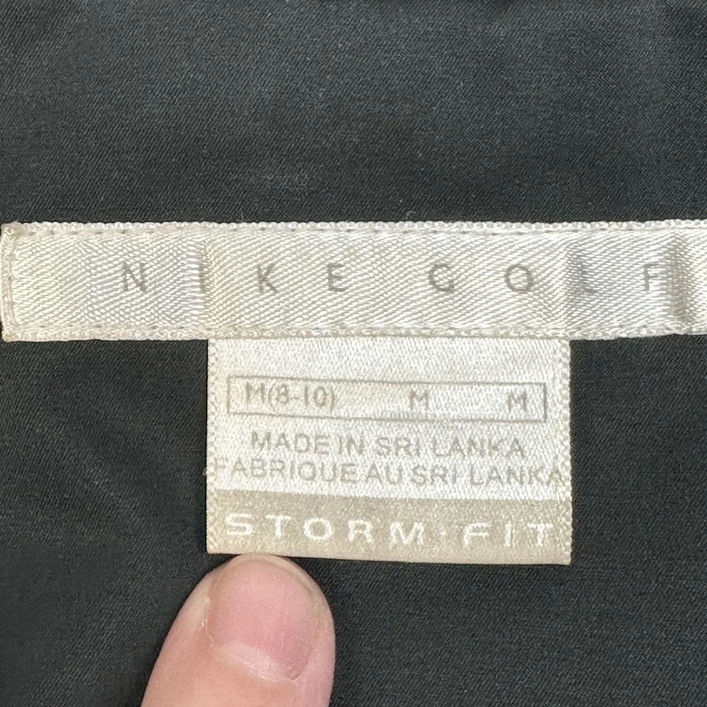 Nike Golf Jacket Mens Medium Gray Storm-FIT Softshell Windbreaker Full Zip
